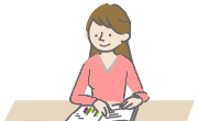 育児雑誌の送付のイメージ画像
